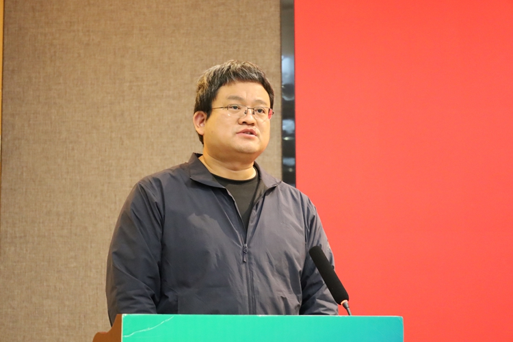 7 陕西省教育厅教师工作处培训项目负责人张科浦讲话.jpg