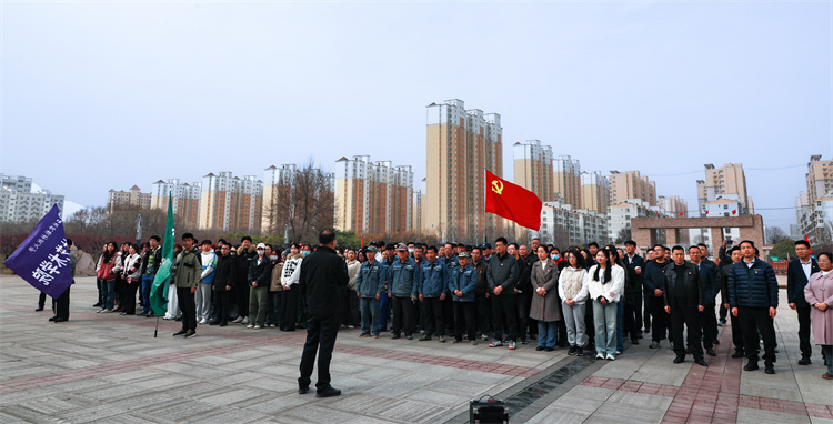 党建引领聚合力 植绿“增汇”正当时