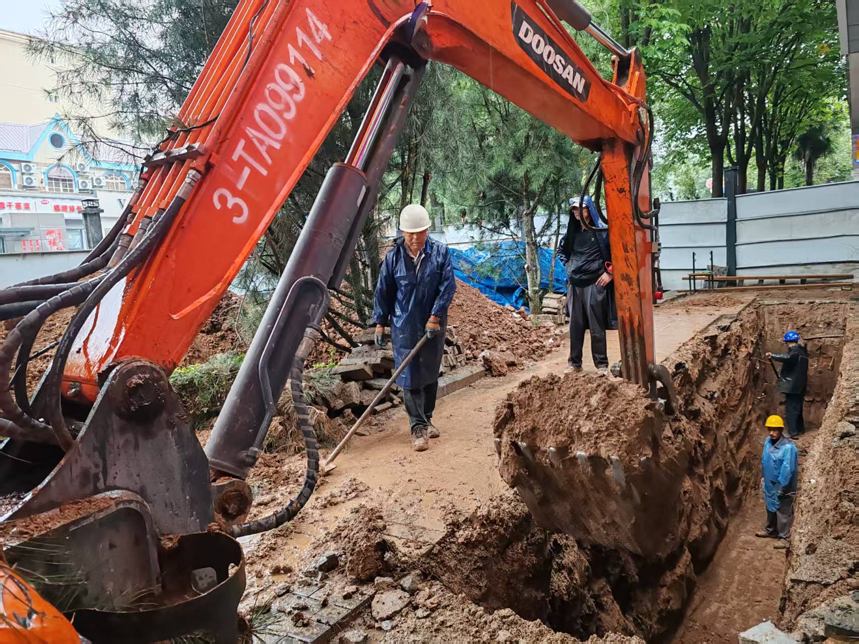 根治雨污混排，新农村家属区整改圆满完工