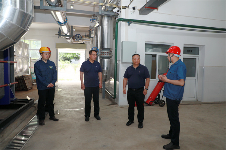 副校长张海成专题调研能源保障与节能减排工作